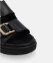 ALOHAS Platte sandalen Zwart Dames - Thumbnail 12
