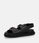 ALOHAS Platte sandalen Zwart Dames - Thumbnail 10