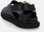 ALOHAS Platte sandalen Zwart Dames - Thumbnail 11