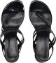 Alohas Zwarte Suède Sandalen met Houten Hak - Thumbnail 2