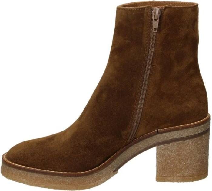 Alpe Ankle Boots Bruin Dames