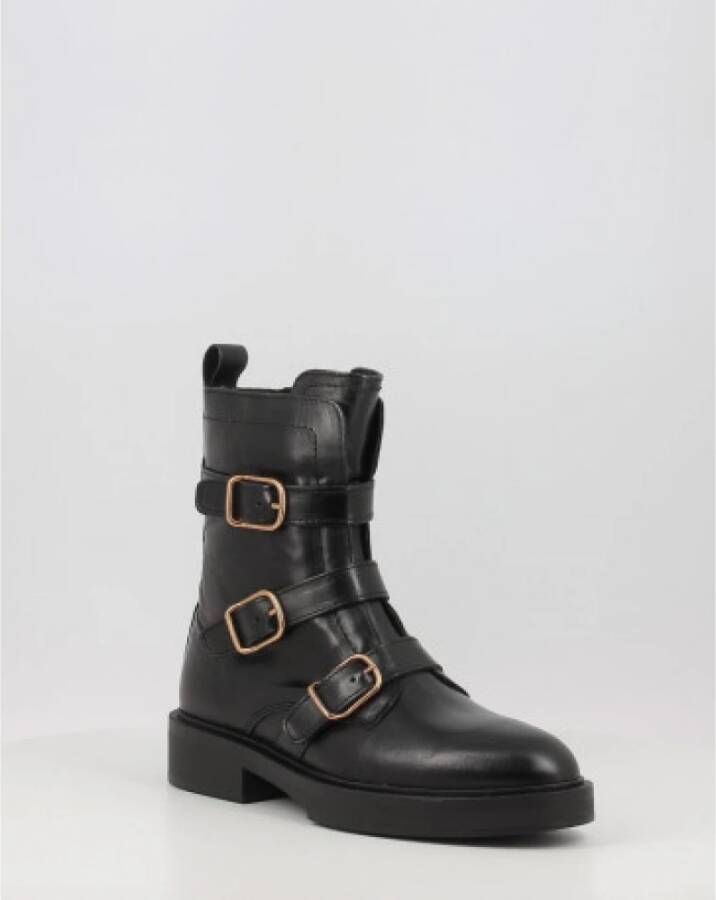 Alpe Ankle Boots Zwart Dames