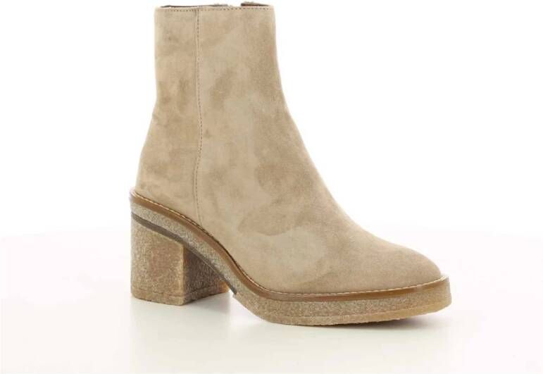 Alpe Hakken laarzen Beige Dames