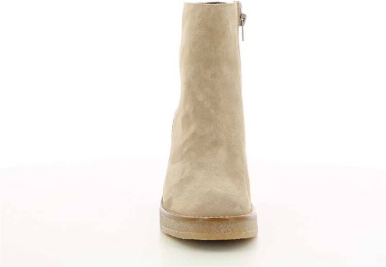 Alpe Hakken laarzen Beige Dames