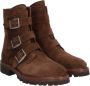 Alpe Bruine Casual Suède Dames Enkellaarsjes Brown Dames - Thumbnail 4