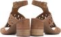 Alpe Casual Camel Suède Dames Sandalen Brown Dames - Thumbnail 2