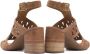 Alpe Casual Camel Suède Dames Sandalen Brown Dames - Thumbnail 5