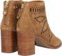 Alpe Casual Camel Suède Dameslaars Brown Dames - Thumbnail 8