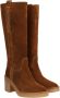 Alpe Casual Camel Suède Dameslaars Brown Dames - Thumbnail 4