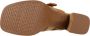 Alpe Heeled Mules Brown Dames - Thumbnail 6