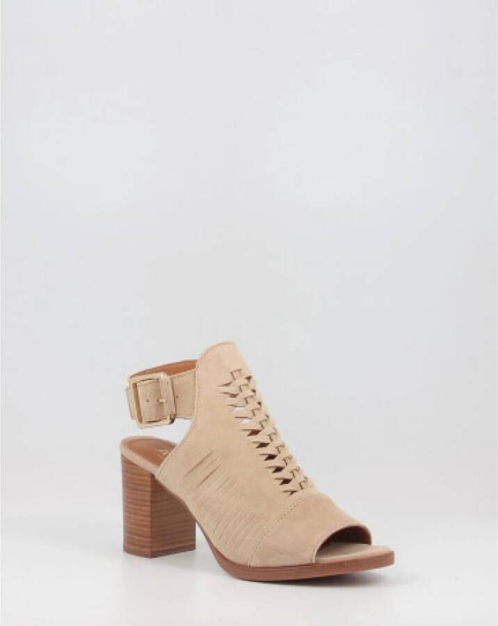 Alpe High Heel Sandals Beige Dames