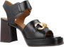 Alpe High Heel Sandals Black Dames - Thumbnail 7