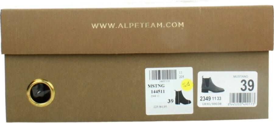 Alpe Klassieke Chelsea Boots voor Couture Stijl