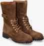 Alpe Dames Bruine Casual Suède Laarzen Brown Dames - Thumbnail 4