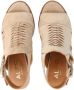 Alpe Beige Damessandalen met Hoge Hak en Gesp Beige Dames - Thumbnail 9
