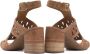 Alpe Casual Camel Suède Dames Sandalen Brown Dames - Thumbnail 5