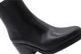 Alpe Zwarte Leren Dames Enkellaars Black Dames - Thumbnail 7
