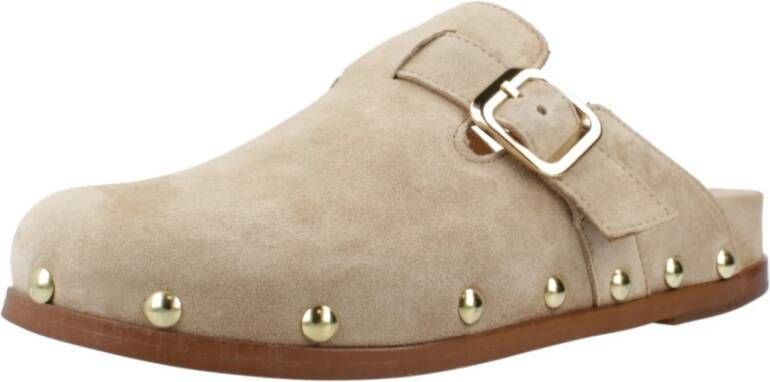 Alpe Stijlvolle Muiltjes voor Vrouwen Beige Dames
