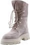 ALPEWOMAN 2509 boots dames grijs taupe suede - Thumbnail 4