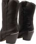 Alpe Zwarte leren dames cowboylaars Black Dames - Thumbnail 4