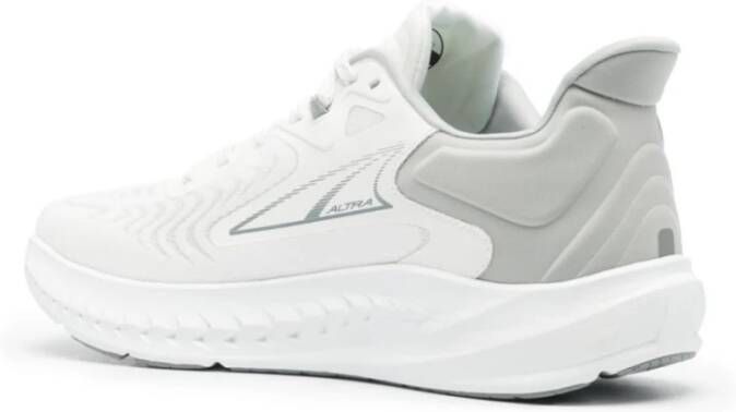 Altra Witte Sneakers met Golvend Patroon Detail White Heren