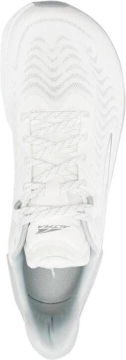 Altra Witte Sneakers met Golvend Patroon Detail White Heren