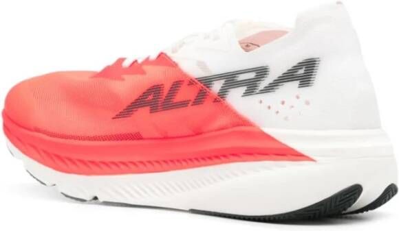 Altra Zwarte Sneakers Koraalroze Wit Ontwerp Multicolor Heren