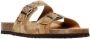 Alviero Martini 1a Classe 3cm Hak Textiel Sandaal Heren Collectie Beige Heren - Thumbnail 7