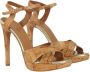 Alviero Martini 1a Classe Geo Classic hoge hak sandaal Beige Dames - Thumbnail 2