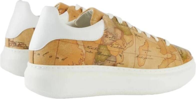Alviero Martini 1a Classe Beige Low Top Sneakers
