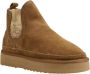Alviero Martini 1a Classe Leren Enkellaars Dames Herfst Winter Collectie Beige Dames - Thumbnail 2