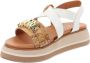 Alviero Martini 1a Classe Damesandalen van Kunstleer Gesp Sluiting White Dames - Thumbnail 13