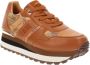 Alviero Martini 1a Classe Damesneakers van imitatieleer Brown Dames - Thumbnail 3
