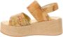 Alviero Martini 1a Classe Elegante Sandalen van Kunstleer Beige Dames - Thumbnail 5