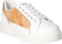 Alviero Martini 1a Classe Geo Classic Leren Sneakers White Dames - Thumbnail 2