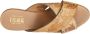 Alviero Martini 1a Classe Geografische Slip-On Sleehak Pantoffels Beige Dames - Thumbnail 3