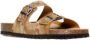 Alviero Martini 1a Classe 3cm Hak Textiel Sandaal Heren Collectie Beige Heren - Thumbnail 3