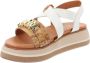 Alviero Martini 1a Classe Damesandalen van Kunstleer Gesp Sluiting White Dames - Thumbnail 5