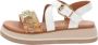 Alviero Martini 1a Classe Damesandalen van Kunstleer Gesp Sluiting White Dames - Thumbnail 8