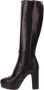 Alviero Martini 1a Classe Leren Dameslaarzen Stijlvol Ontwerp Black Dames - Thumbnail 6