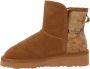 Alviero Martini 1a Classe Leren en stoffen enkellaarzen Brown Dames - Thumbnail 6