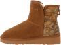 Alviero Martini 1a Classe Leren en stoffen enkellaarzen Brown Dames - Thumbnail 8