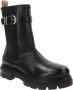 Alviero Martini 1a Classe Leren Enkellaarzen Elegant Hoogwaardig Black Dames - Thumbnail 3