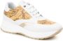 Alviero Martini 1a Classe Witte Sneakers met Geo Print Multicolor Dames - Thumbnail 2
