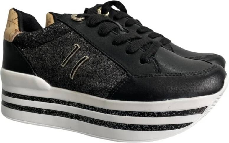 Alviero Martini 1a Classe Zwarte lage sneakers