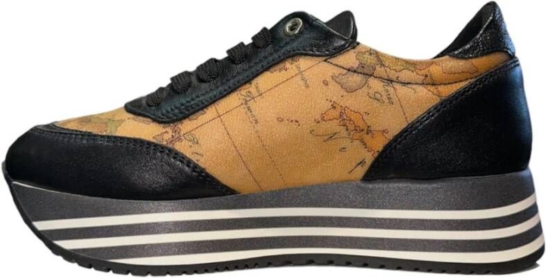 Alviero Martini 1a Classe Zwarte lage sneakers