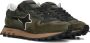 AMA BRAND DELUXE Lage Sneakers Heren S.run Men Maat: 43 Materiaal: Suède Kleur: Groen - Thumbnail 3
