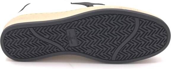 Ama Brand Retro Sun Leren Sneakers Wit