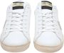 Ama Brand Witte leren sneakers met kleurrijke details White Heren - Thumbnail 2