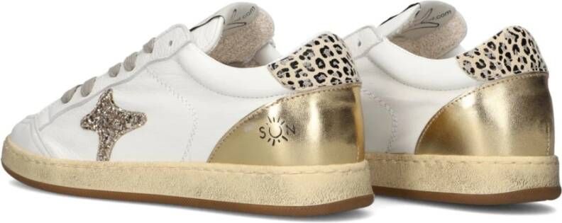 Ama Brand Witte Sun Sneakers voor dames